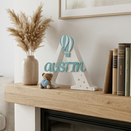 Custom Name Letter Decor balloons