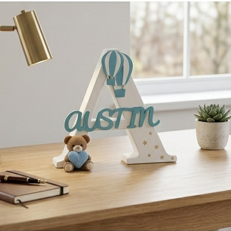 Custom Name Letter Decor balloons