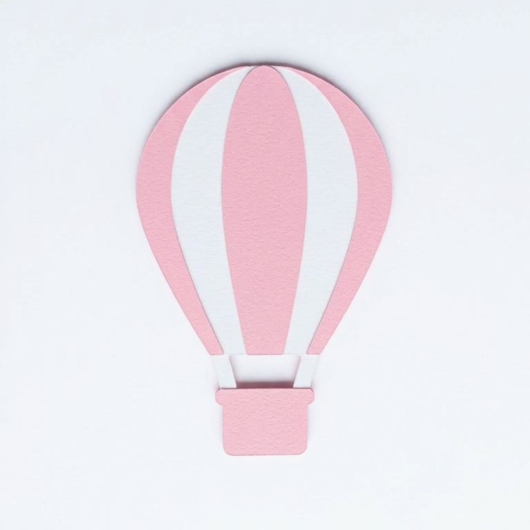 plastic hot air balloon